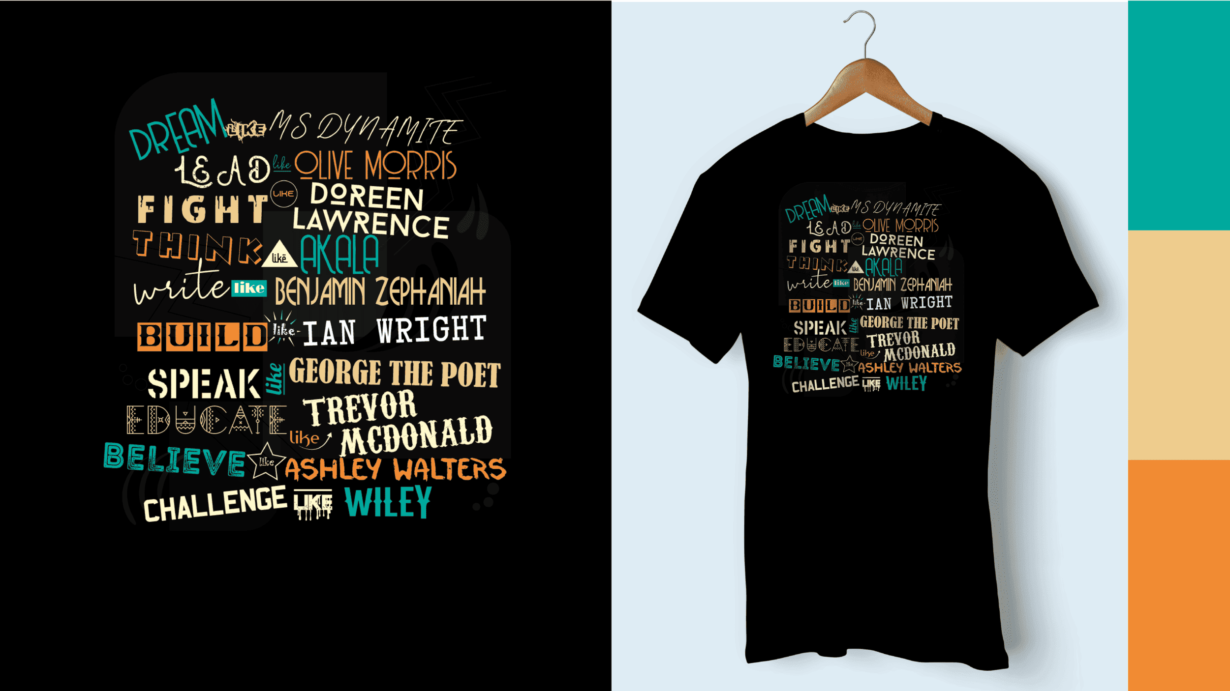 Typography T-Shirt Design